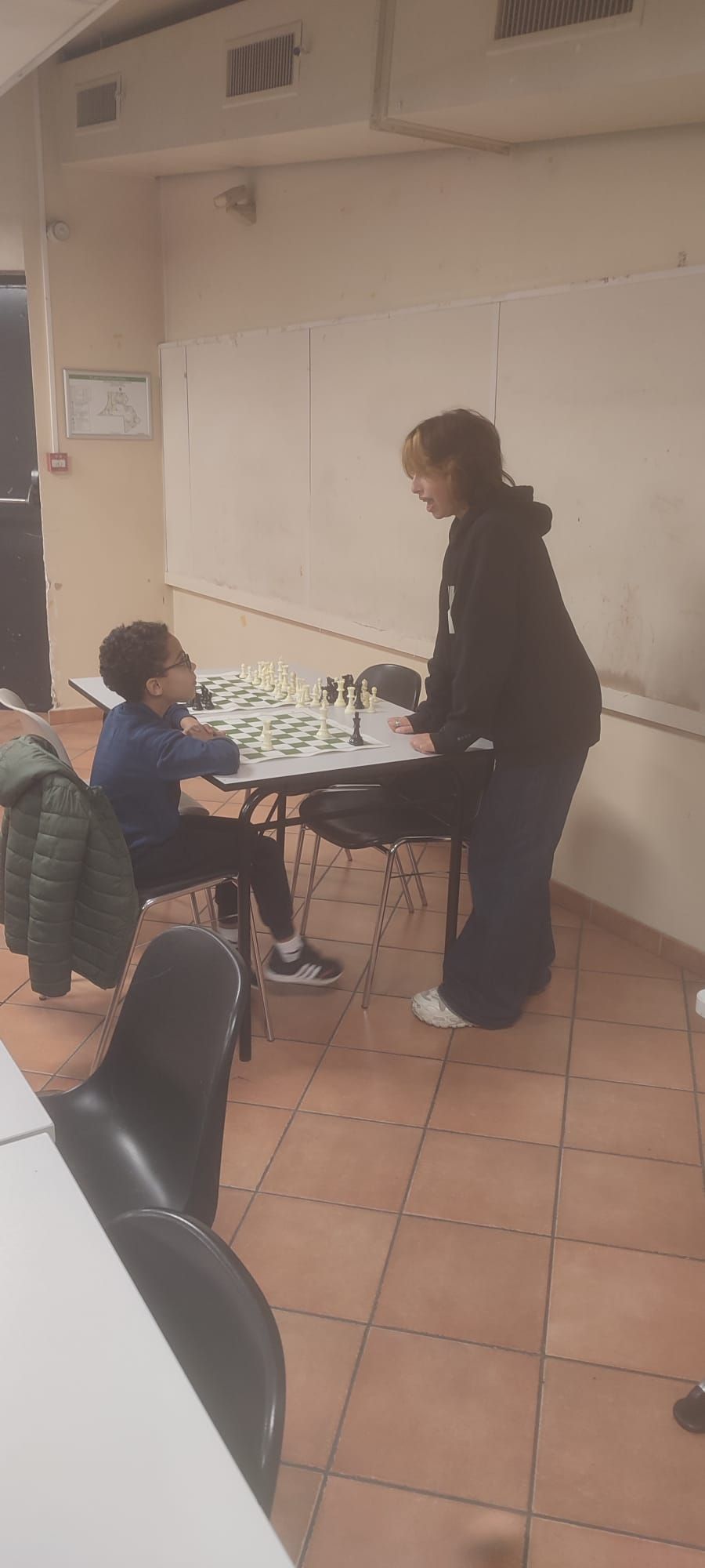 Cours d'échecs pour jeunes au club